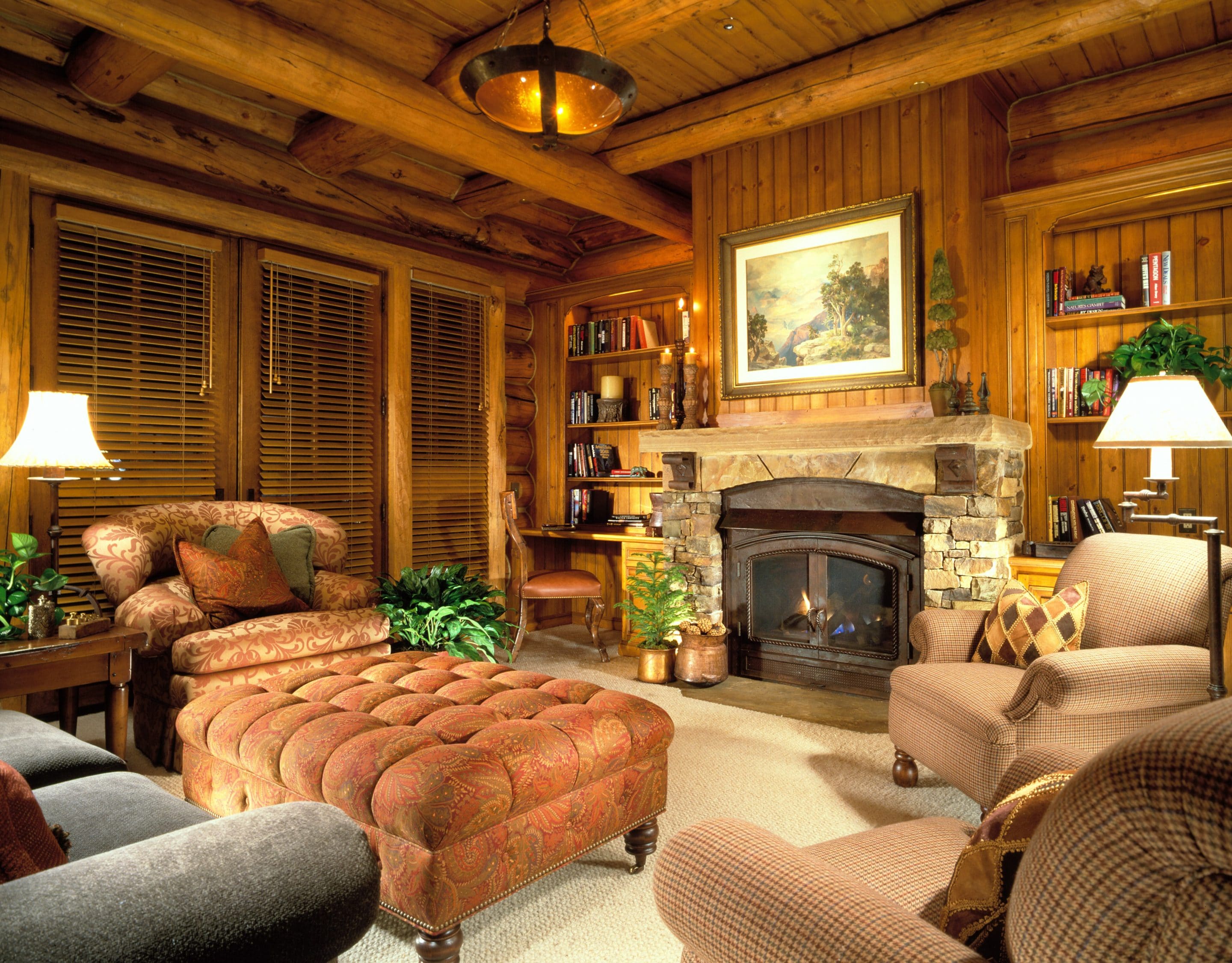 Aspen Library Frontier Log Homes