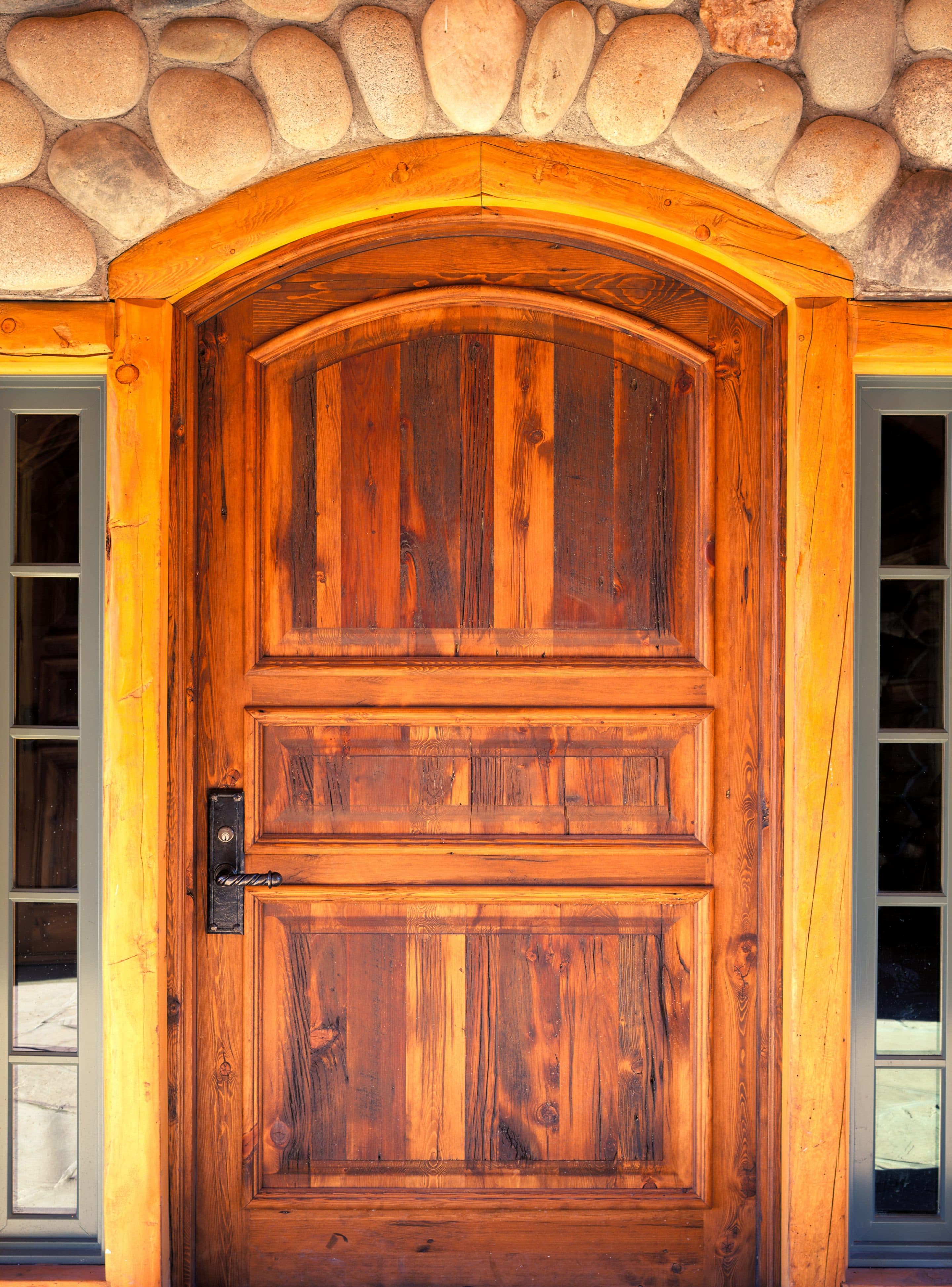 LBN Entry Door Frontier Log Homes