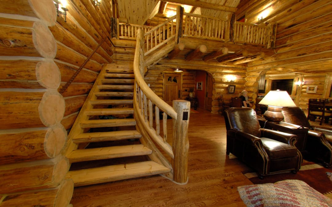 4 Things to Consider When Building a Staircase in Your Log Home