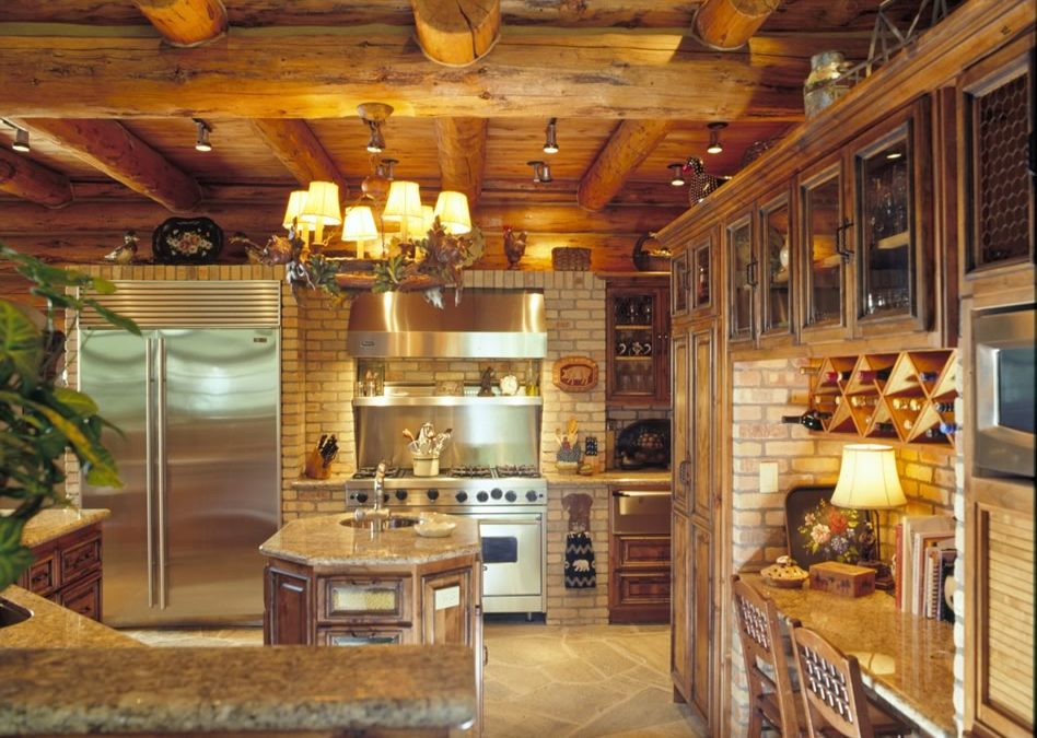 4 Log Cabin Kitchen Ideas