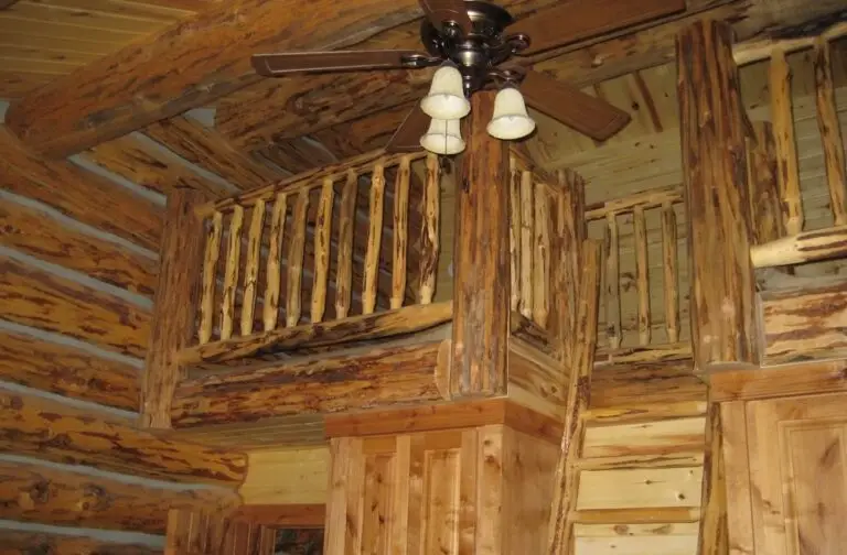 Handcrafted log trusses and componentry by Frontier Log Homes — photo 34