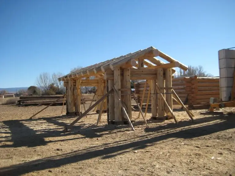 Handcrafted log trusses and componentry by Frontier Log Homes — photo 12