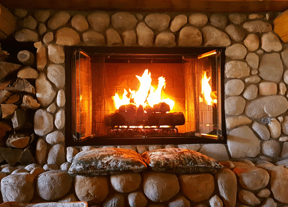 Why Log Homes Are Naturally More Fire-Resistant