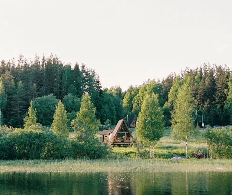 Vacation cabin kit finished as a short-term rental in the Colorado mountains